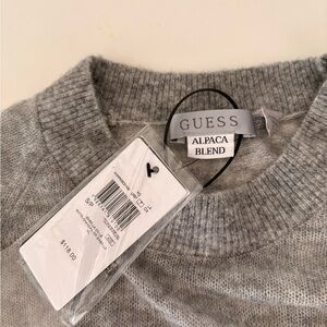 Guess Heather Gray Alpaca Blend Knitwear
